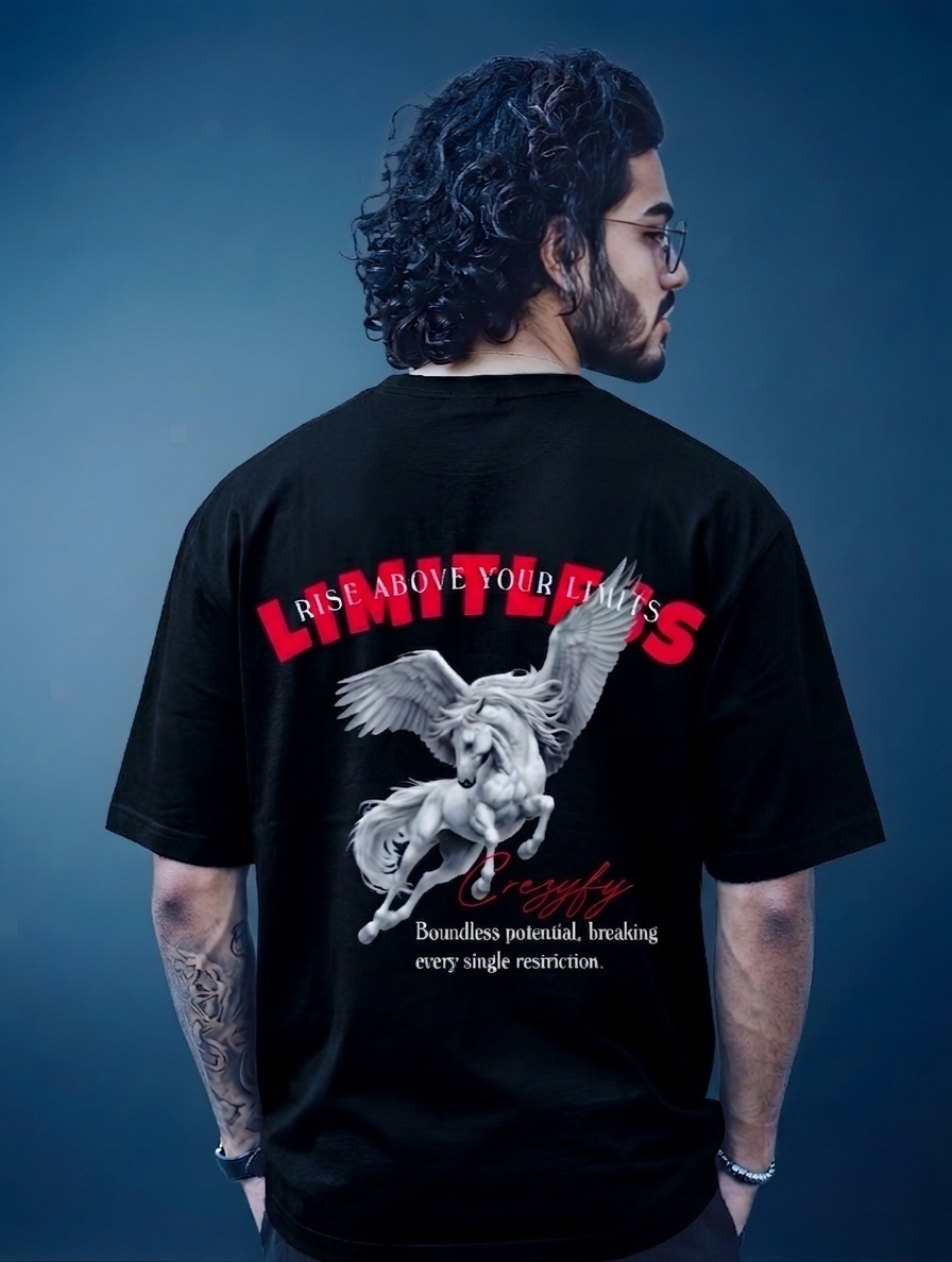 limitless oversized t shirt 240 gsm premium quality limitless oversized t shirt 240 gsm premium quality