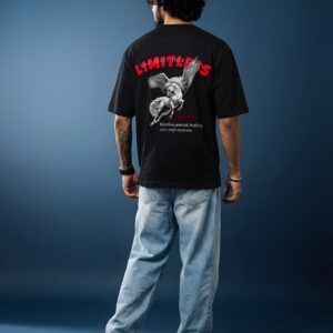 limitless oversized t shirt 240 gsm premium quality