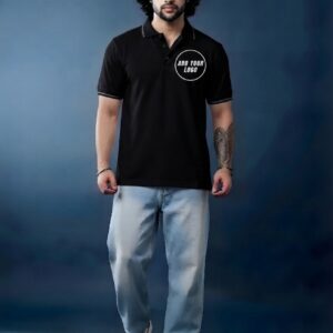 Premium Customized 240 GSM Polo T-Shirt – Corporate & School Uniform Edition